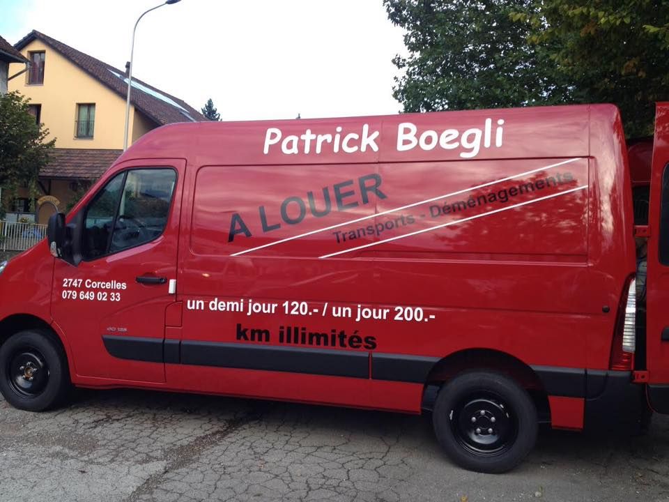 Transport Objets lourds et encombrants - Boegli Patrick