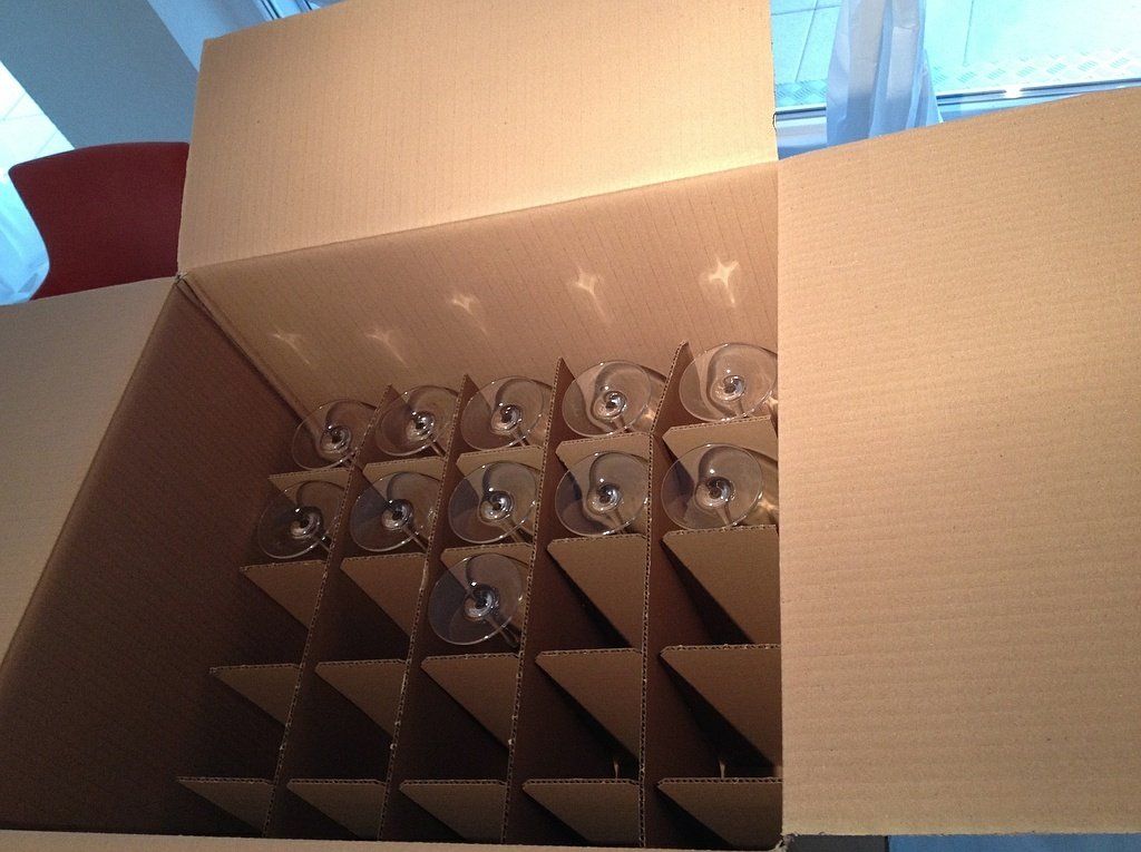 Carton pour verres à disposition - Boegli Patrick