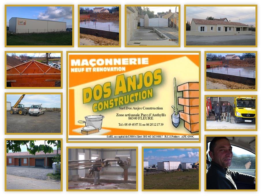 SARL Dos Anjos Construction à Fleuré, près de poitiers (86)