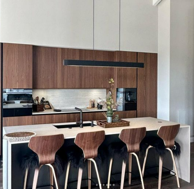 Cuisine à effet bois