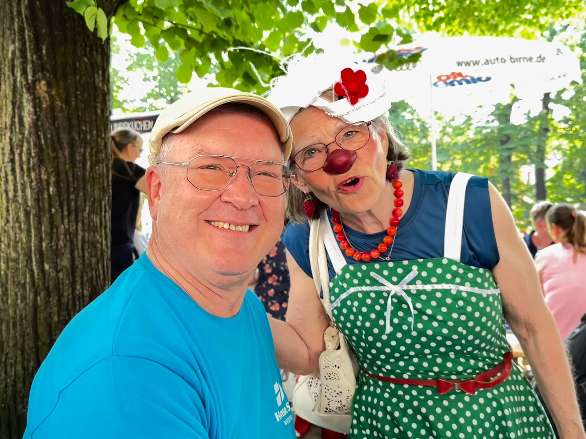 Der Hanse Sail verein mit den Klinikclowns