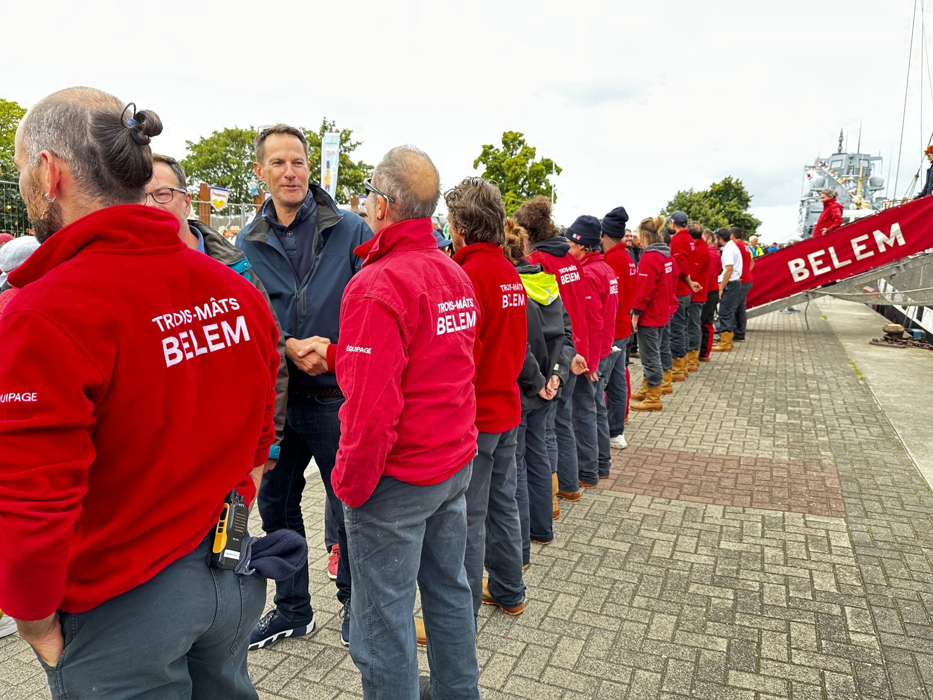 Bienvenue BELEM auf der Hanse Sail  2025 in Rostock