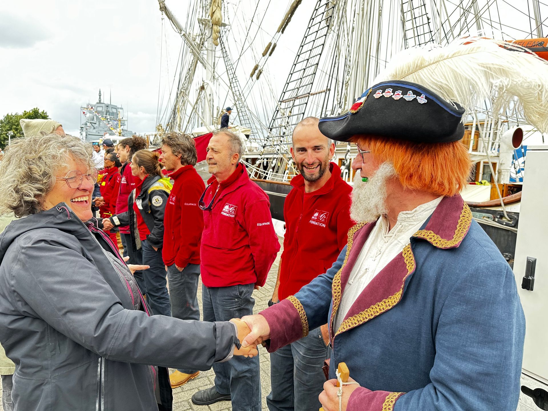 Bienvenue BELEM auf der Hanse Sail  2025 in Rostock