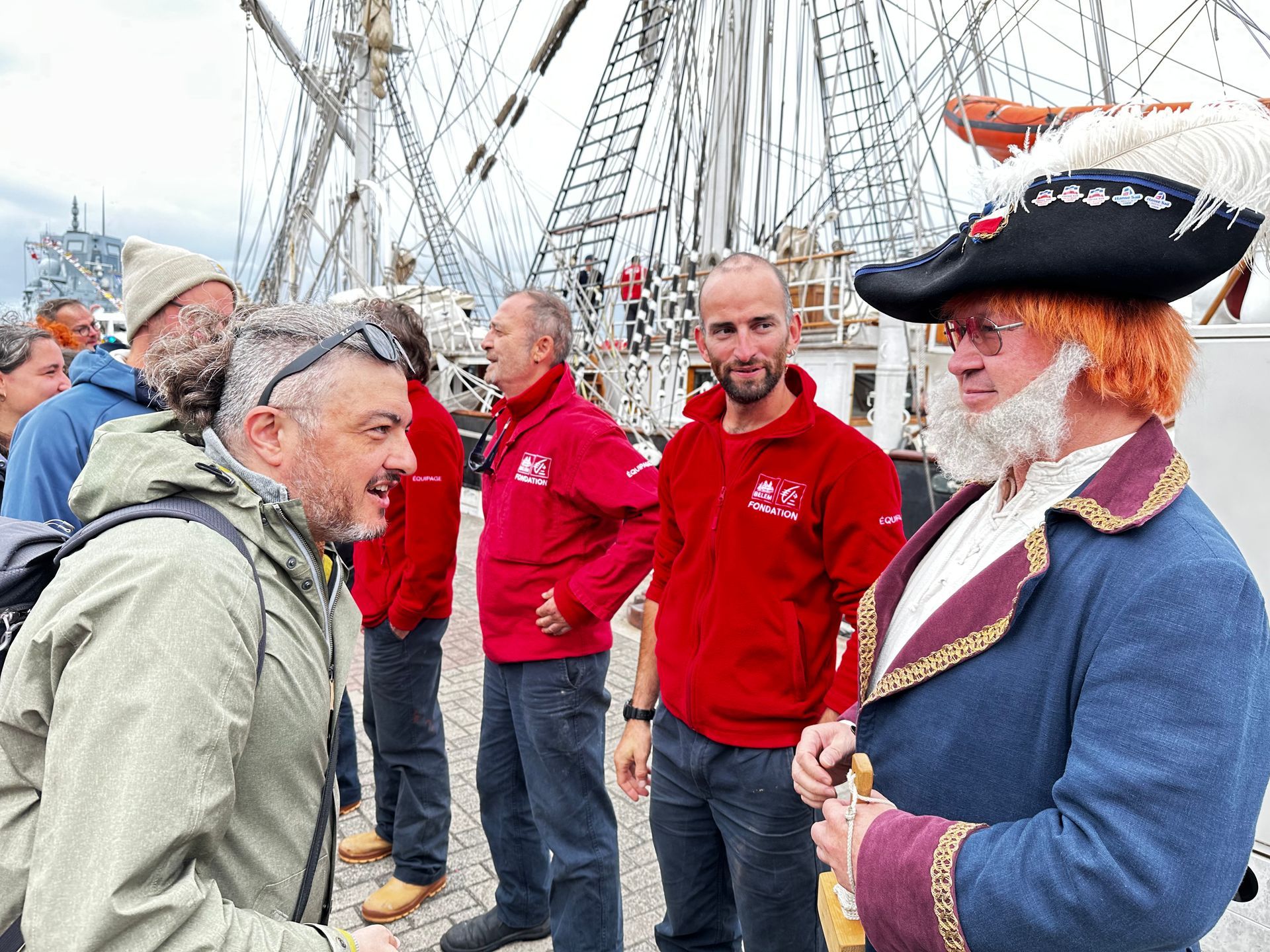 Bienvenue BELEM auf der Hanse Sail  2025 in Rostock