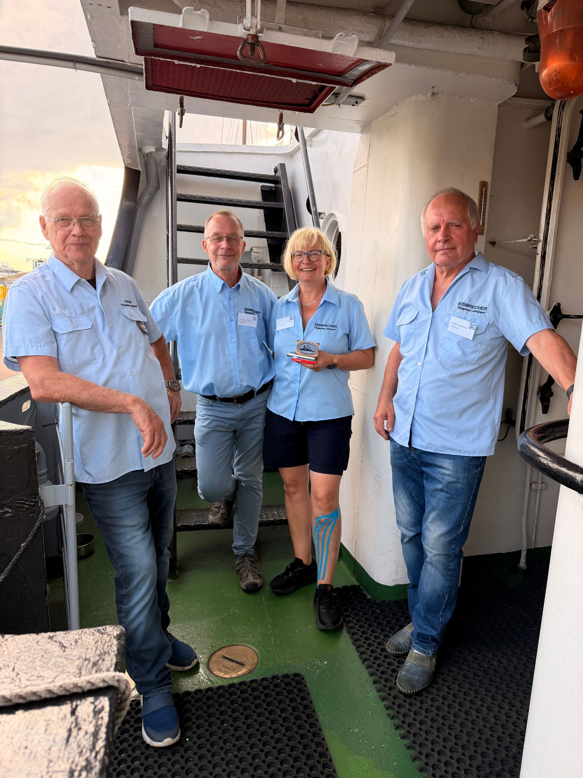 Hanse Sail Crew-Empfang auf dem Eisbrecher STEPHAN JANTZEN