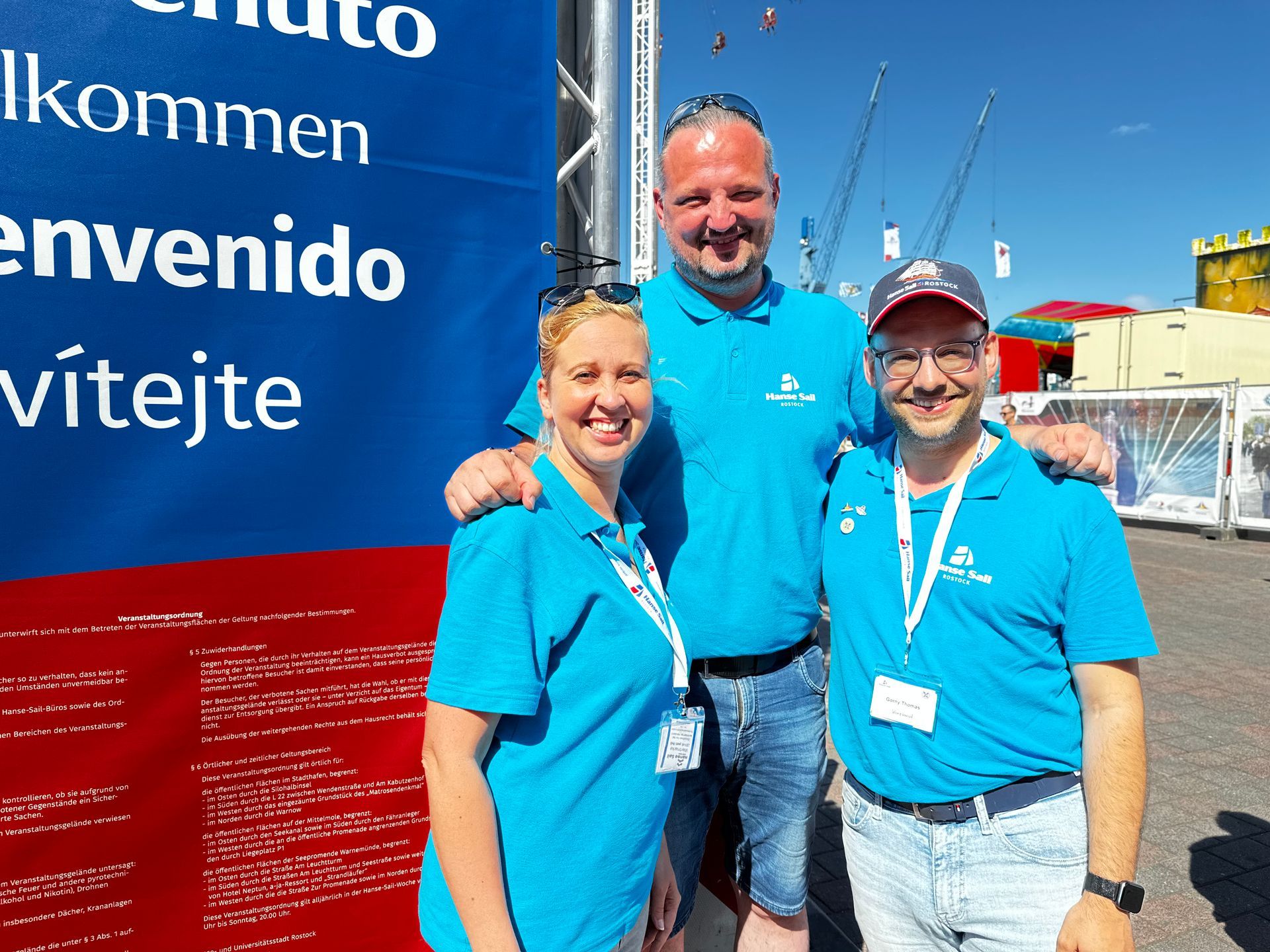 Ehrenamt auf der Hanse Sail 2025