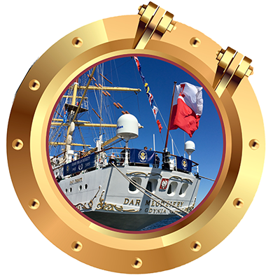 Ein Schiff mit dem Wort Dar auf der Seite