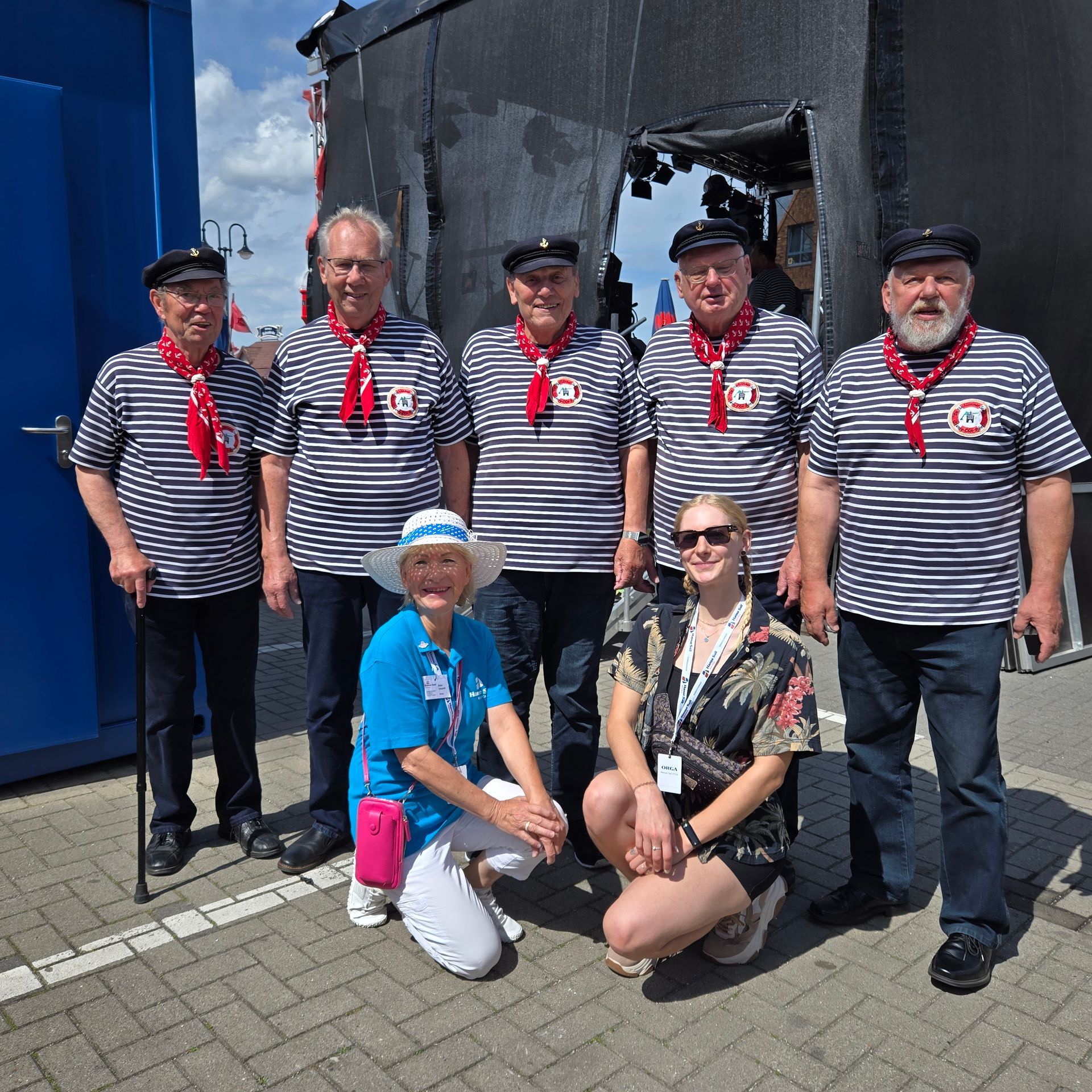 Überraschung auf der Sailor Stage