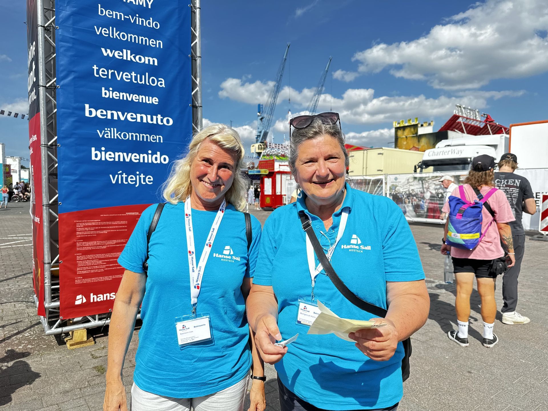 Ehrenamt auf der Hanse Sail 2025