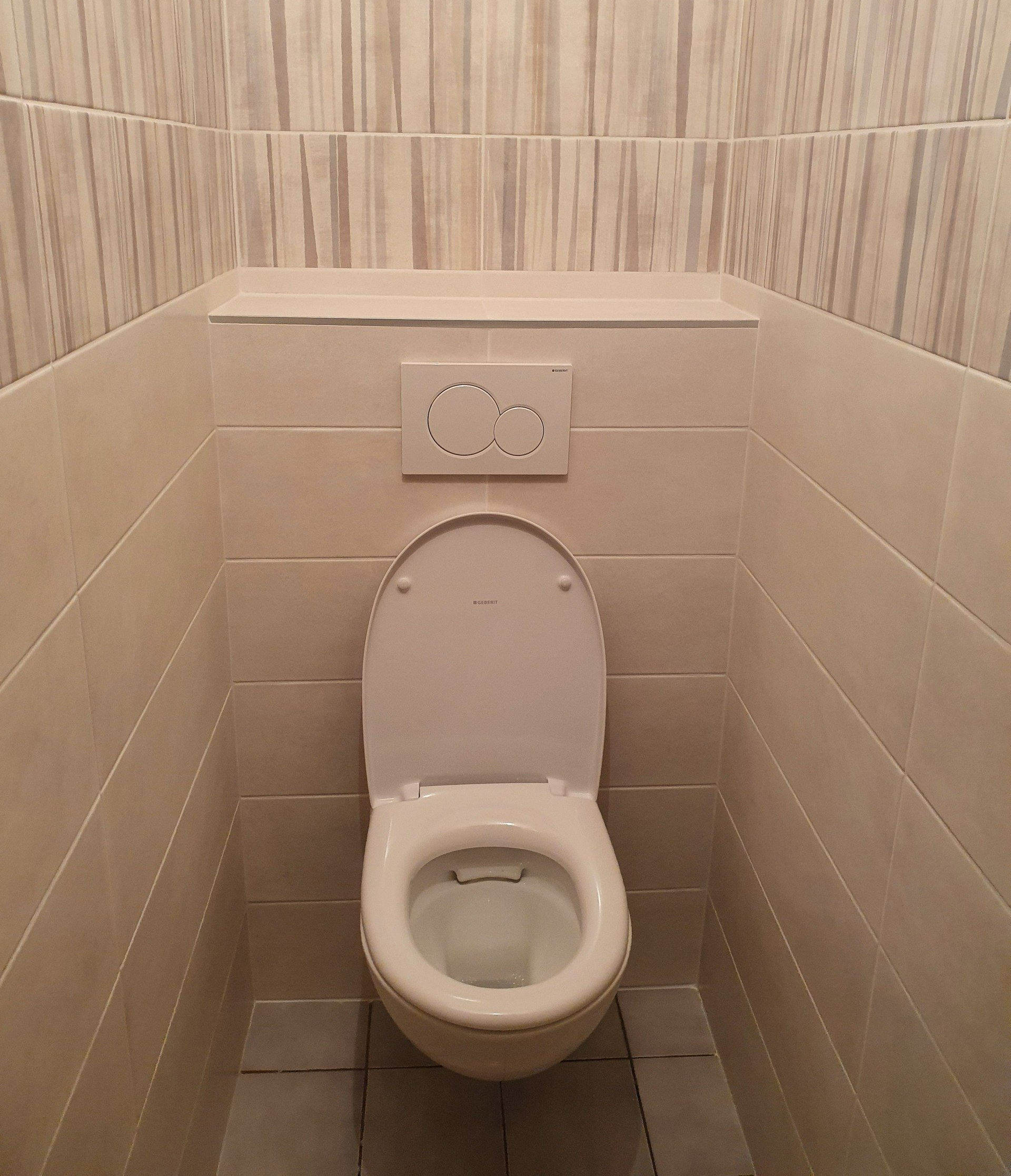 Remplacement de toilettes