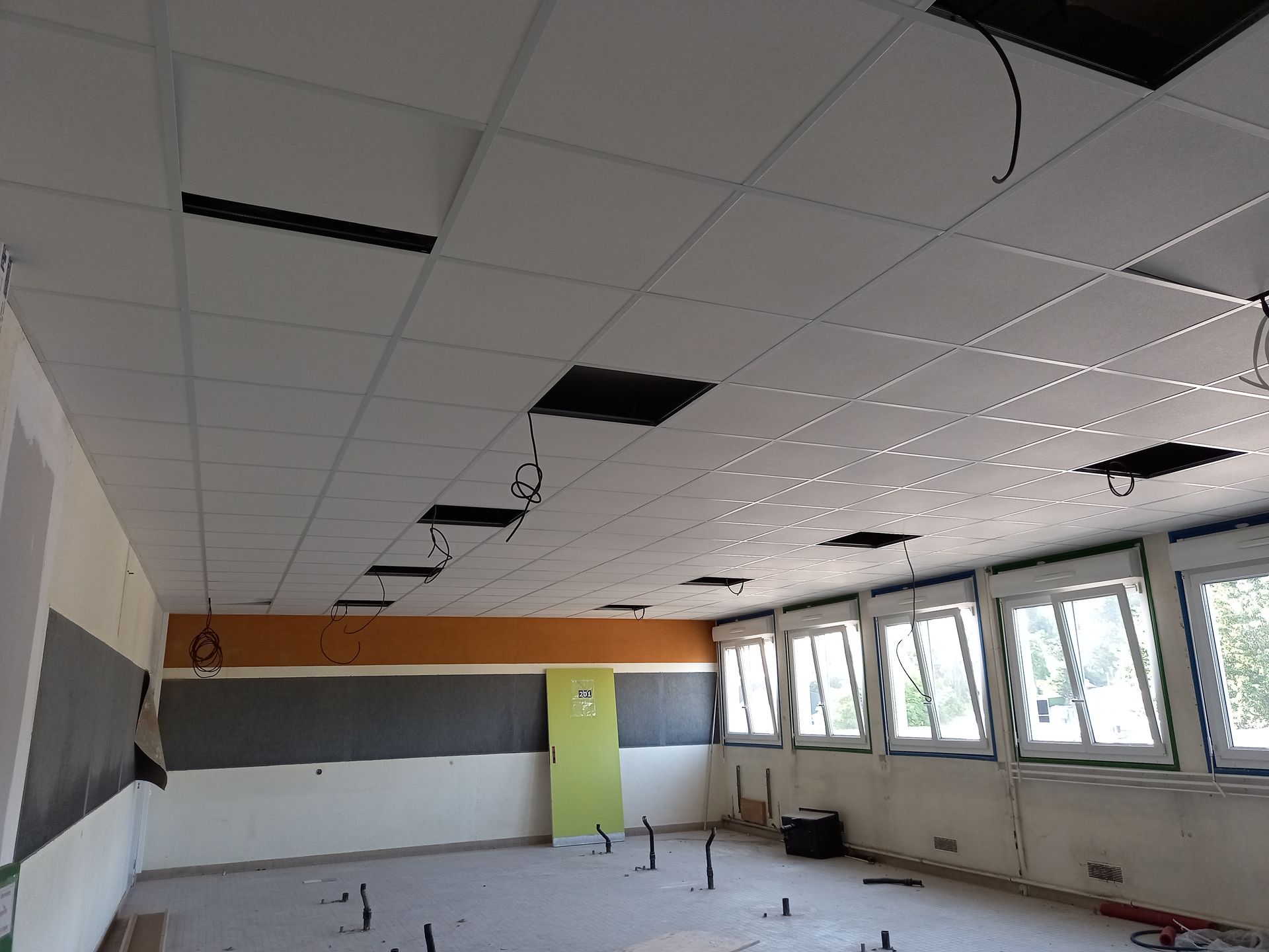 Création de faux plafonds et travaux intérieurs