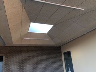 Pose d'un spot lumineux