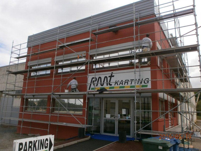 Ravalement de façade - RMT Karting