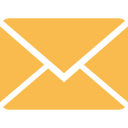 Ícone de envelope amarelo.