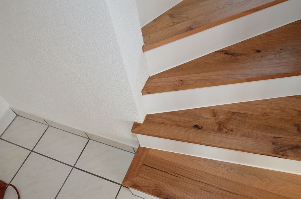 Rustikale Treppe