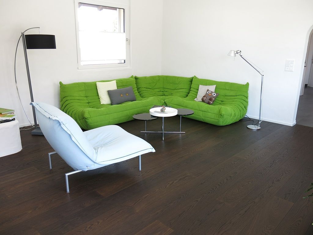 Landhausdiele Eiche geräucht und gebürstet