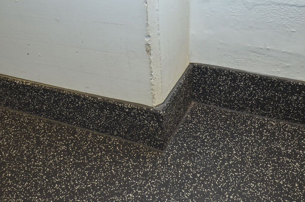 Sportbelag aus Reifen-Recycling-Gummigranulat