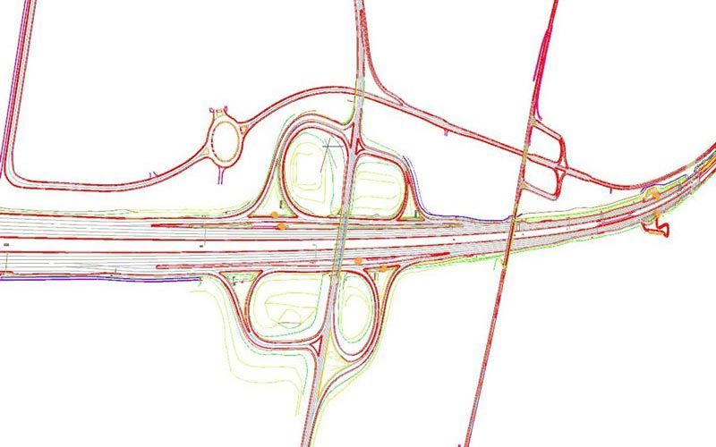 Kreisverkehr B471 - östl. Umgehung Aschheim_Schrägansicht1
