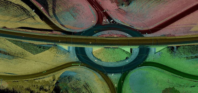 Kreisverkehr B471 - östl. Umgehung Aschheim_Schrägansicht1