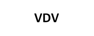 VDV in schwarzer Schrift.