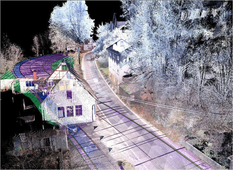 kinematisches Laserscanning für die Visualisierungs-Planung der DammKurve 2