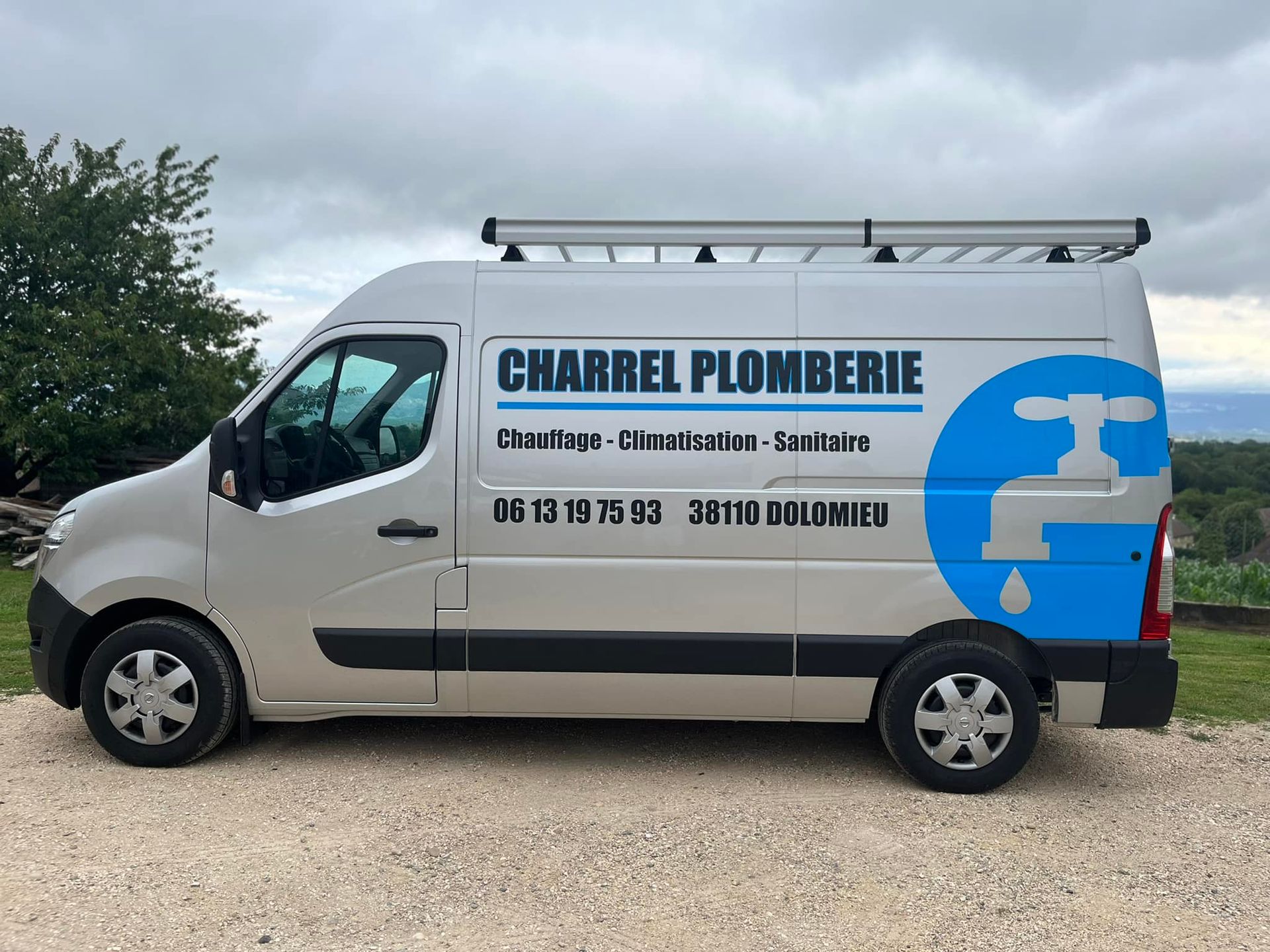 Camion de Charrel Plomberie