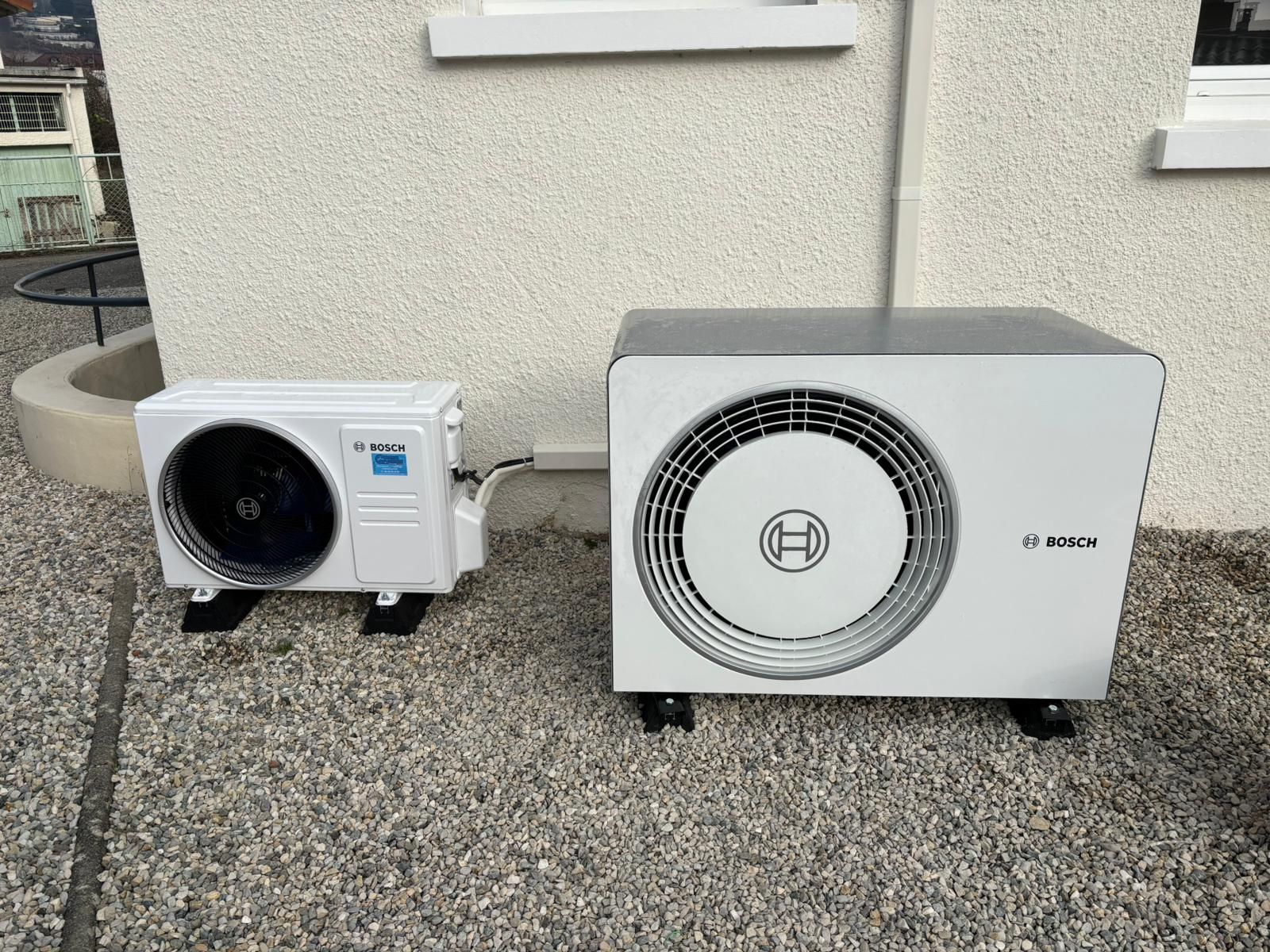 Groupe extérieur - Pompe à chaleur air/air et air/eau de Bosch