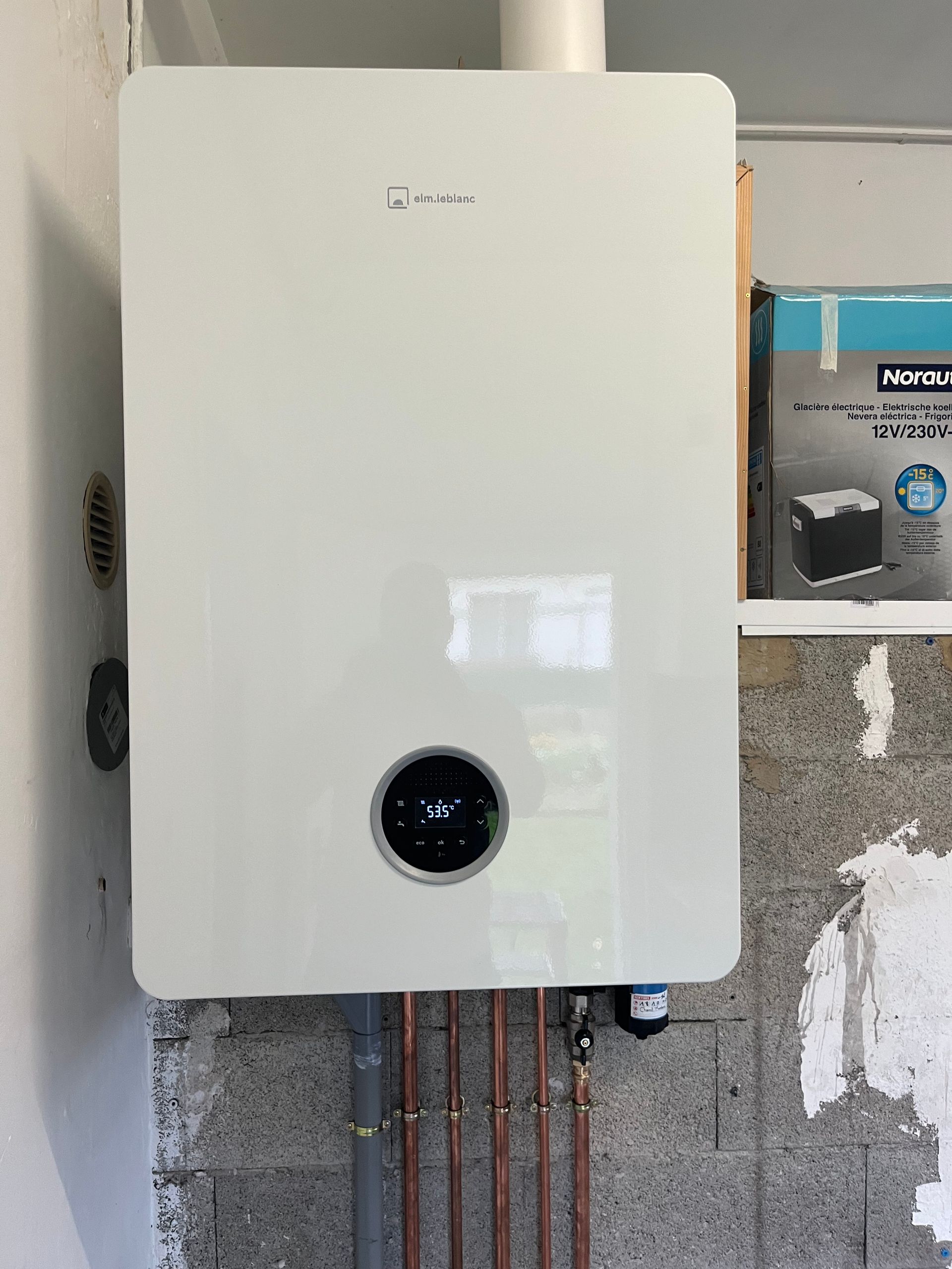 Pose d'adoucisseur d'eau