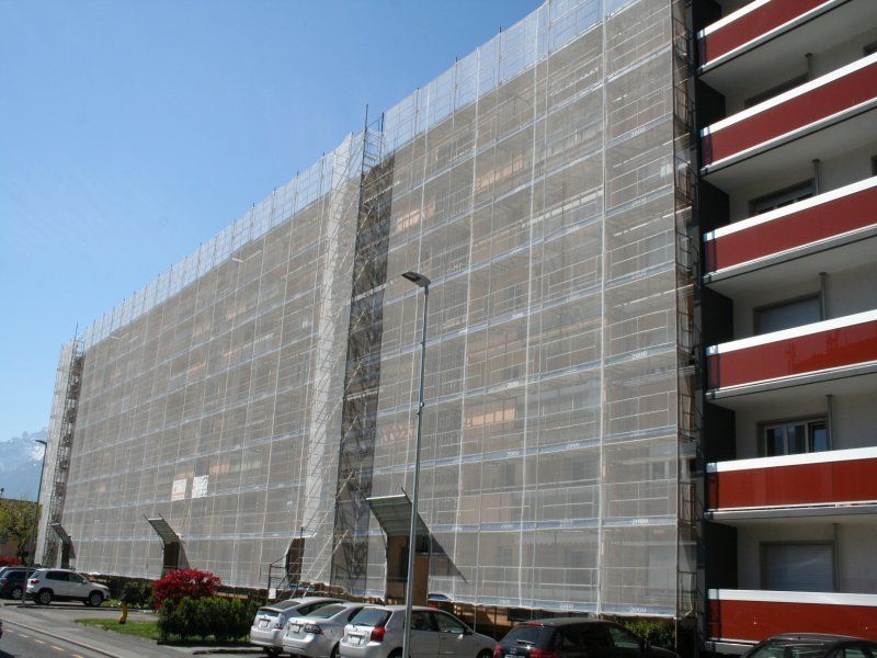 Echafaudages 2000 - Juncaj Frères SA - immeuble