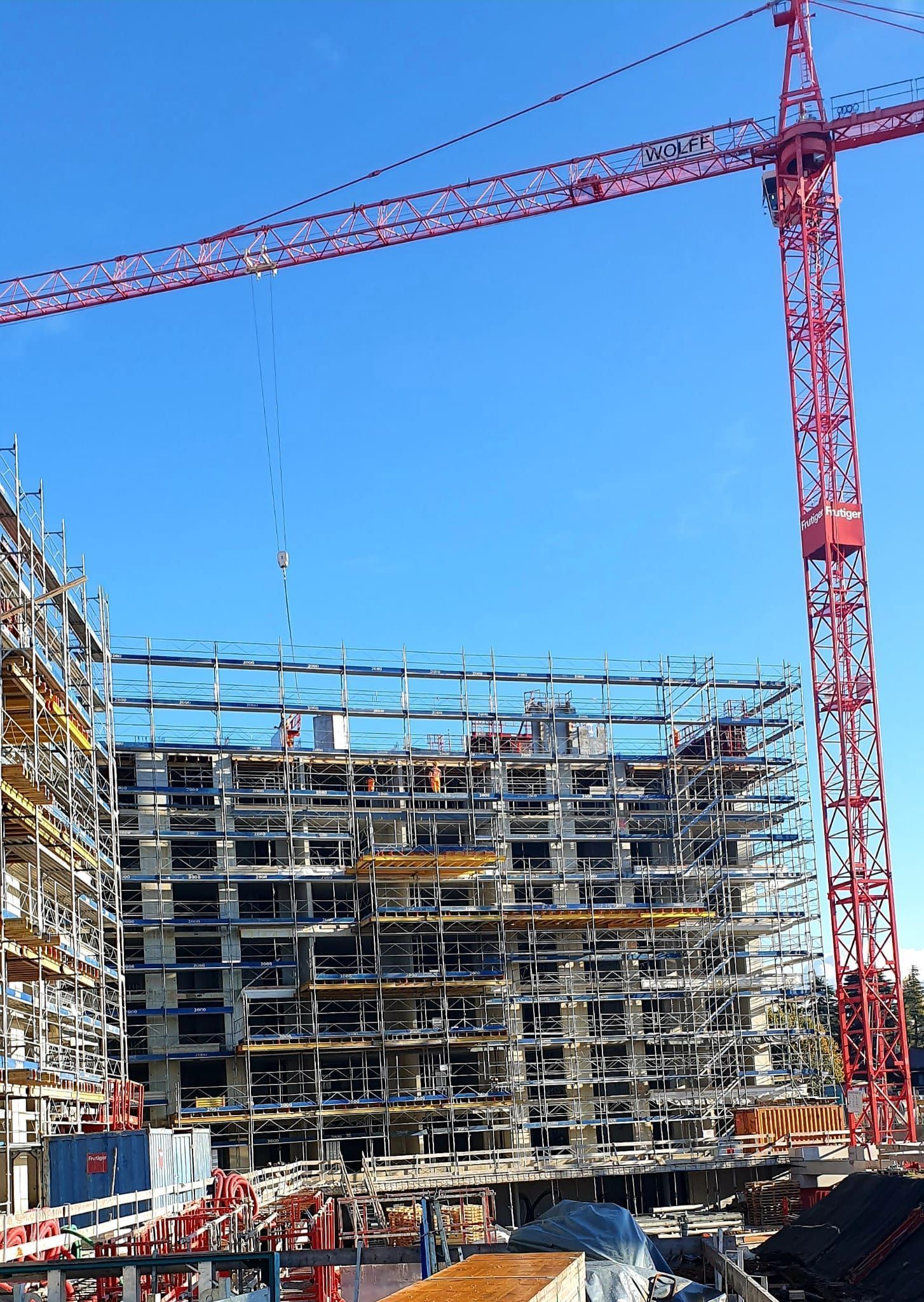 Echafaudage Bussigny