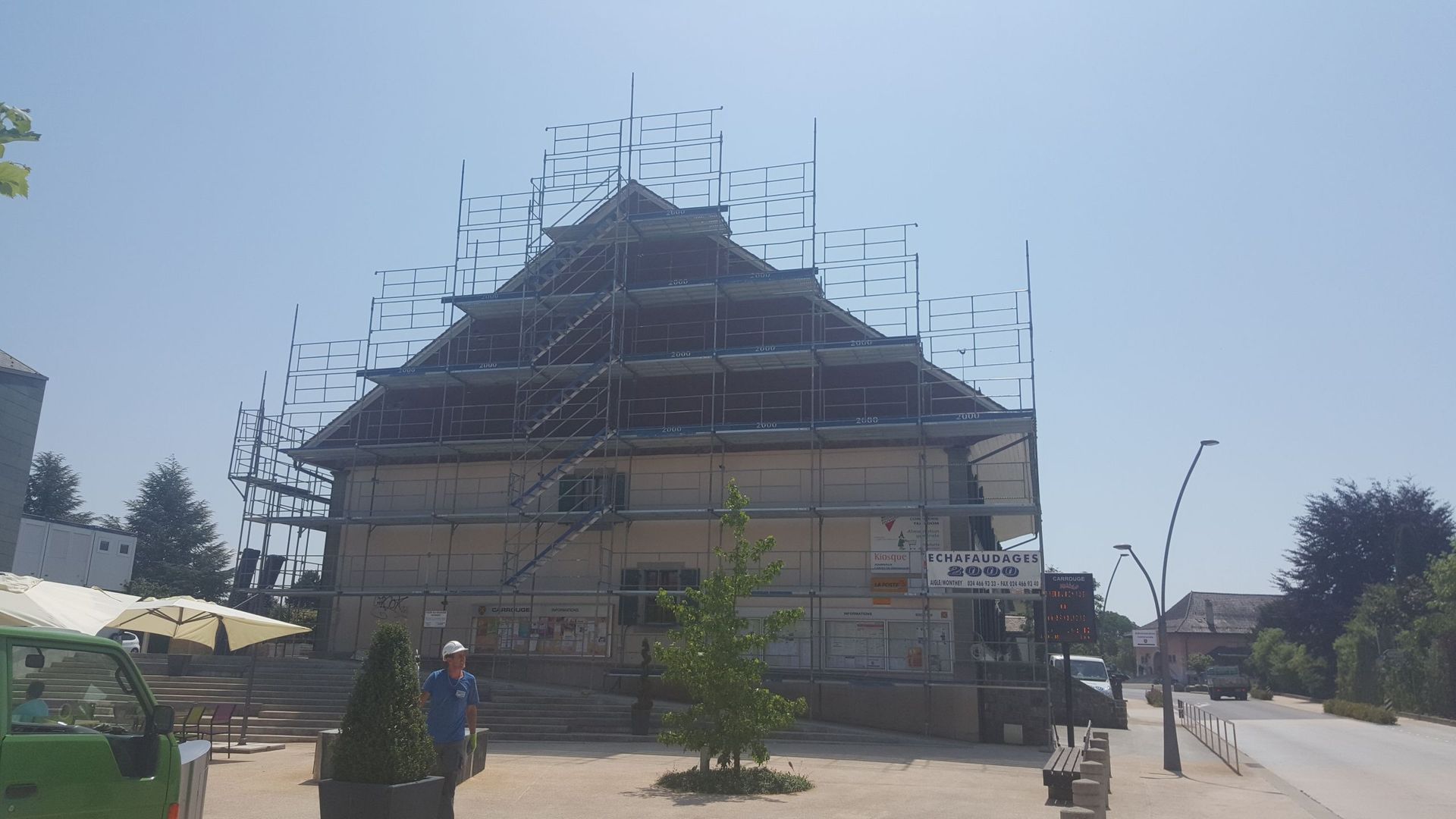 Echafaudages 2000 - Juncaj Frères SA - montage