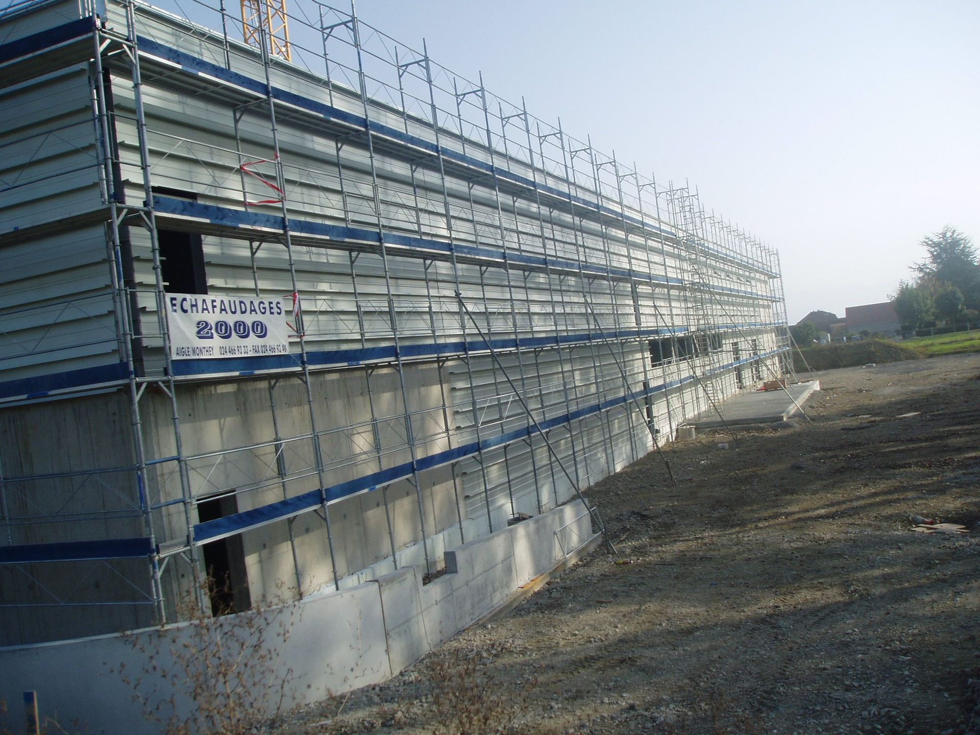 Echafaudages 2000 - Juncaj Frères SA - échafaudage léger
