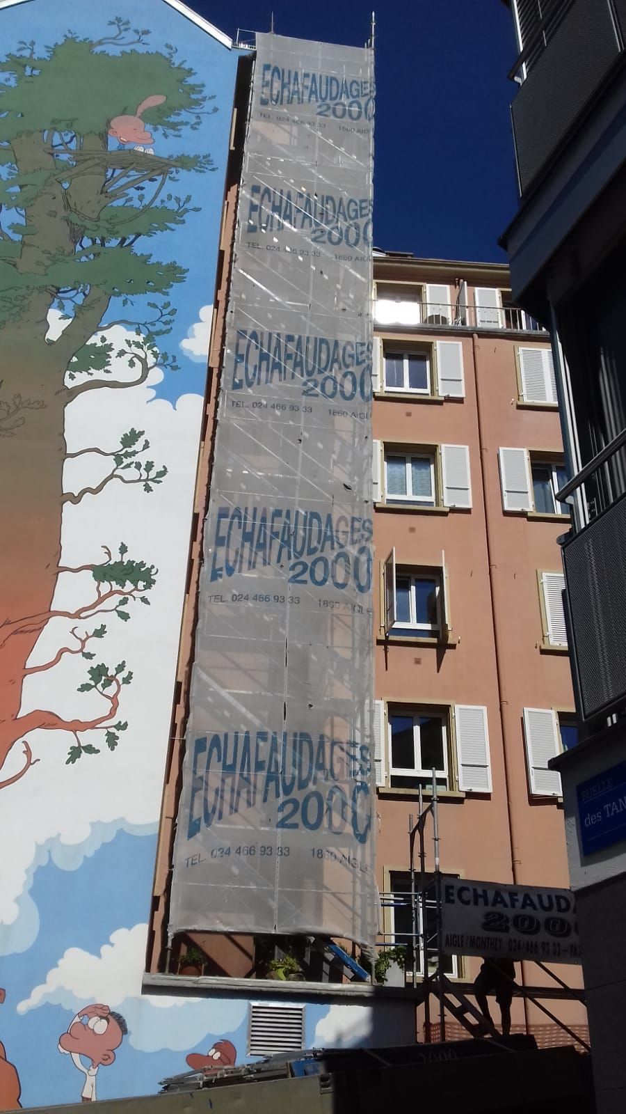 Echafaudages 2000 - Juncaj Frères SA - plate-formes de transport