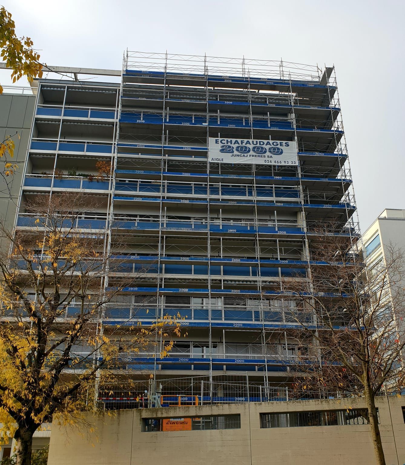 Echafaudages 2000 - Juncaj Frères SA - Electroelsa