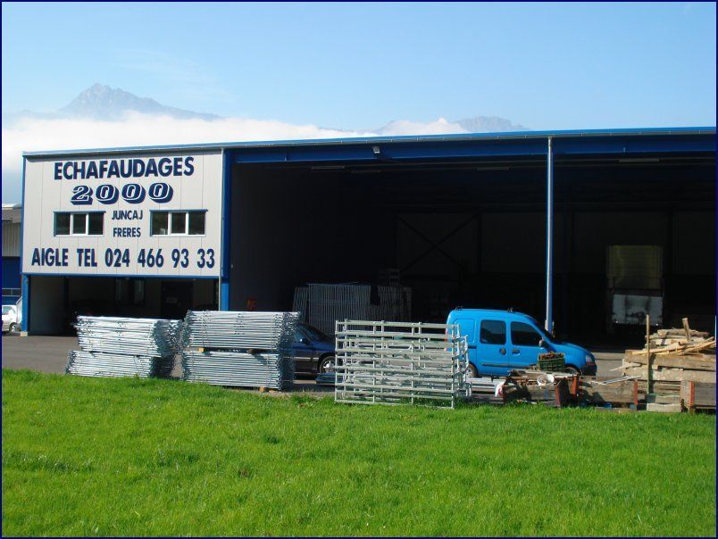 Echafaudages 2000 - Juncaj Frères SA - dépôt