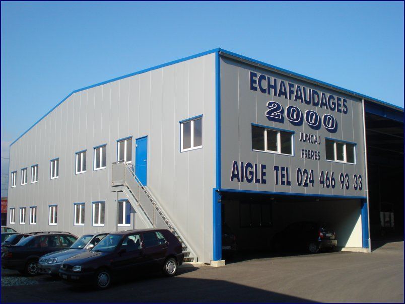 Echafaudages 2000 - Juncaj Frères SA - entrepôt