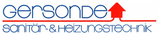 Logo with blue text 