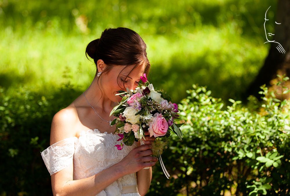 Brautpaar, Brautfrisur Braut-Make-up Piecitos & Estética