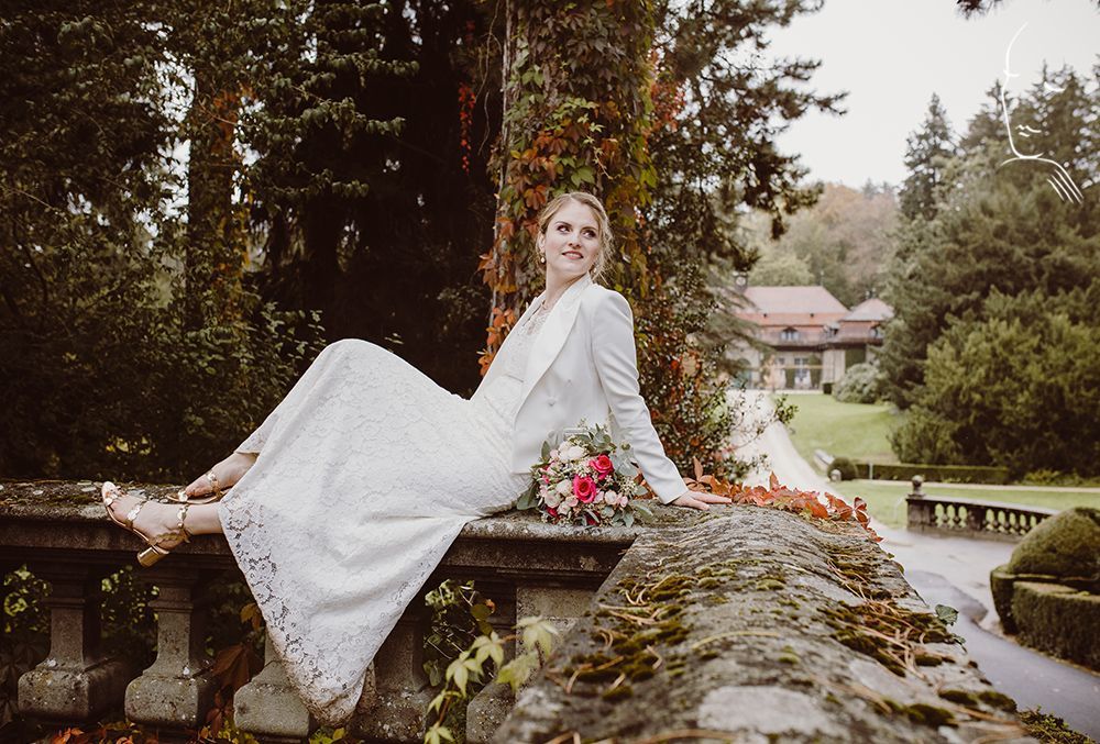 Brautpaar, Brautfrisur Braut-Make-up Piecitos & Estética