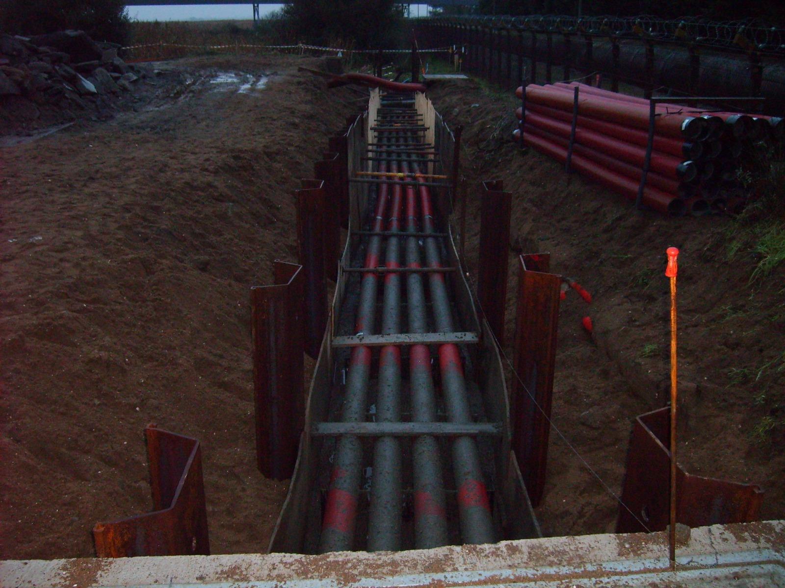 Terrassement réseaux électriques Loire Atlantique