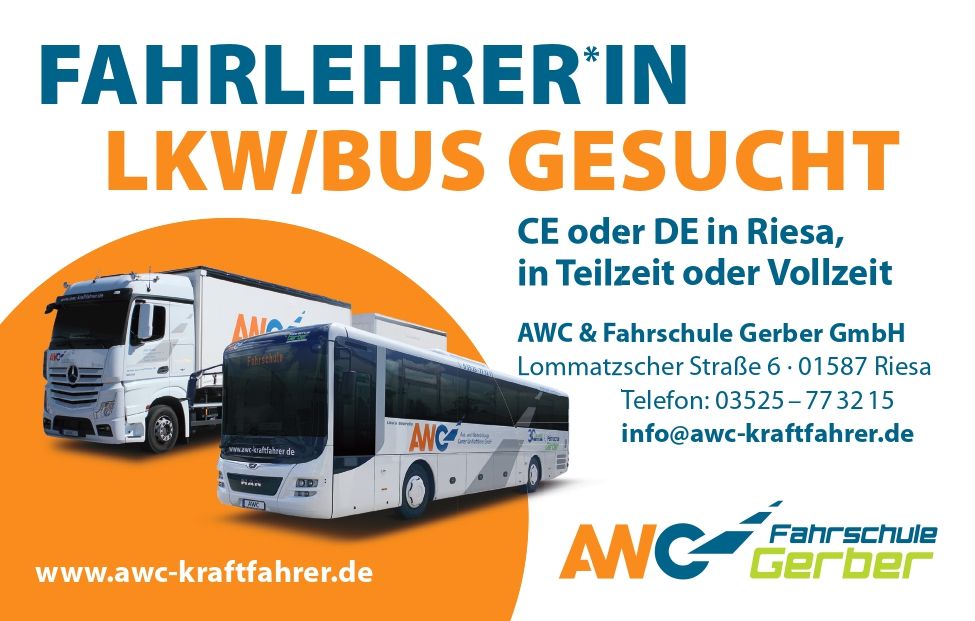 Fahrlehrer LKW/Bus gesucht