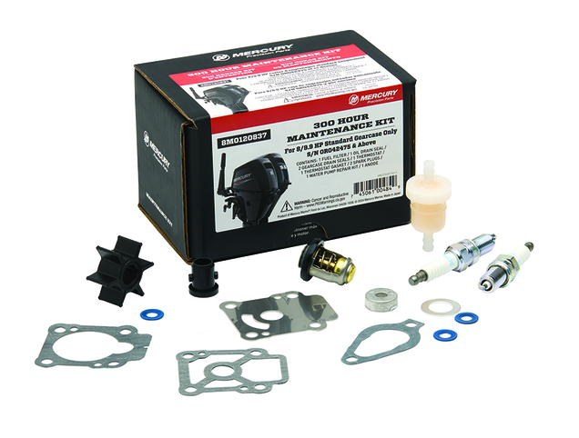 300 Std Service Kit Mercury 8/9,9 PS CT Getriebe Seriennummer 0R042475 und höher