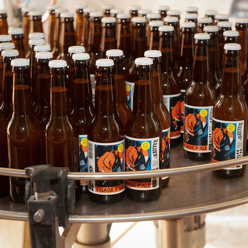 Shooting de la fabrication de la bière Baujue, implantée au cœur du massif des Bauges