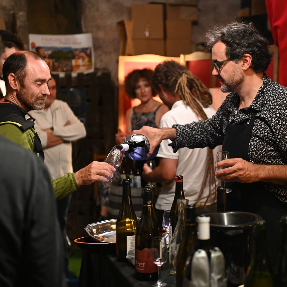 Reportage photos lors d'une porte ouverte avec des spécialistes des vins Bio, Biodynamiques et Naturels - Nathalie Coevoet