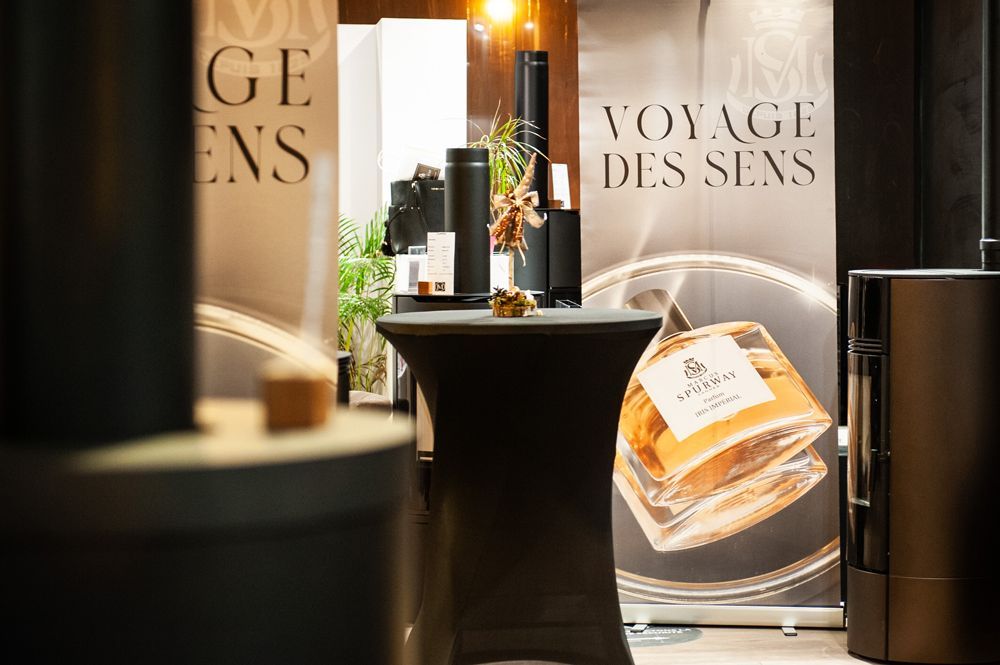 Reportage photos du salon de parfumerie Voyage des sens - Nathalie Coevoet