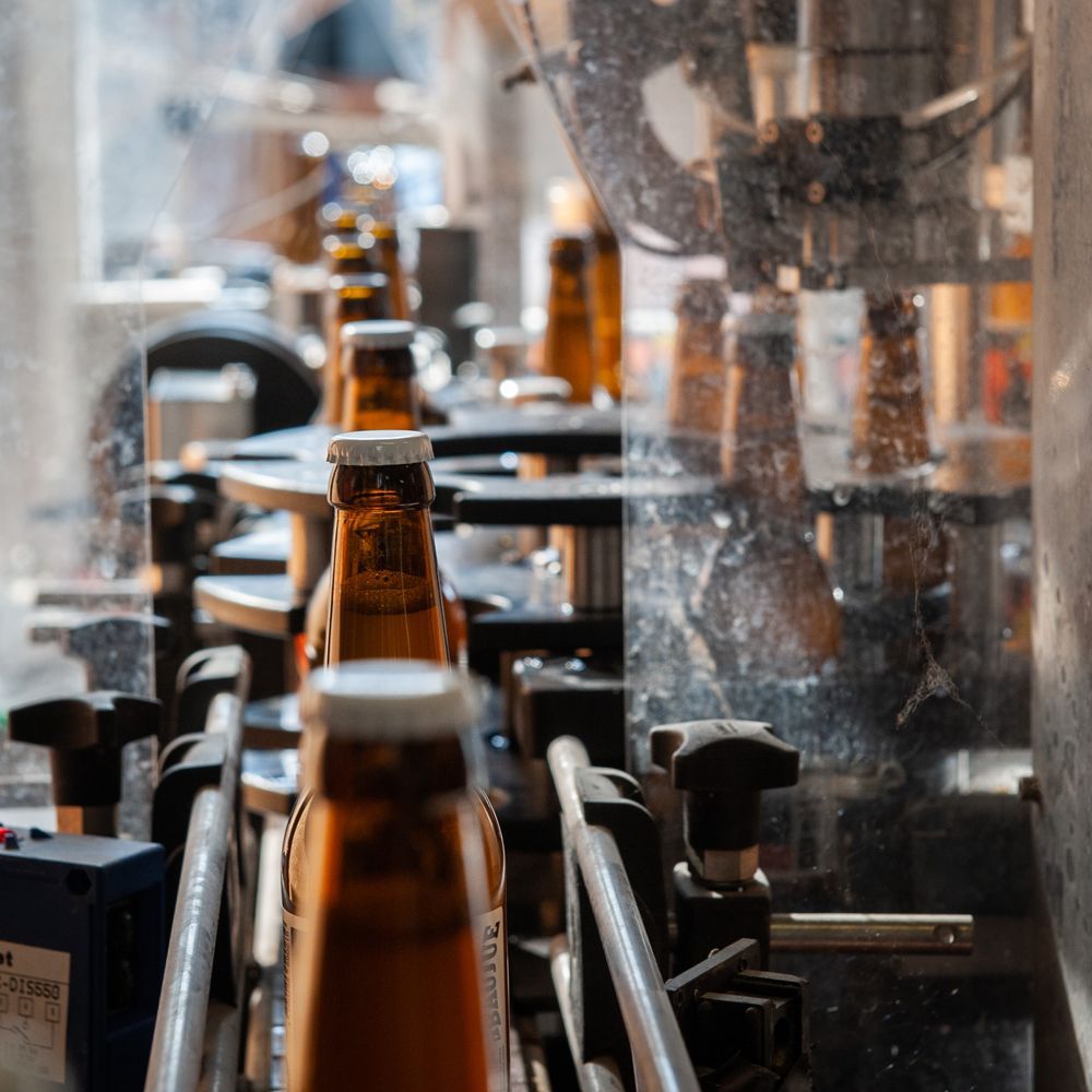 Shooting de la fabrication de la bière Baujue, implantée au cœur du massif des Bauges - Nathalie Coevoet