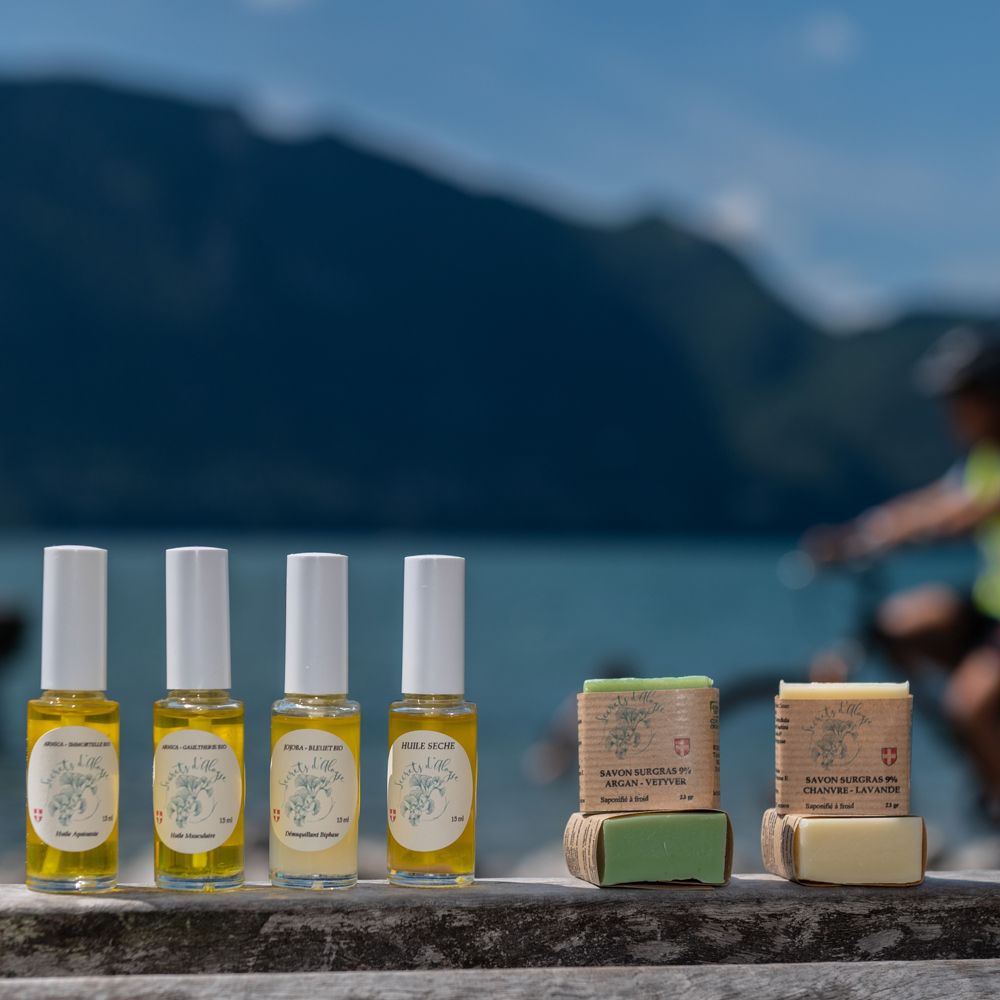 Shooting photo de produits cosmétiques Bio - Nathalie Coevoet