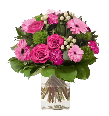 Bouquet avec des roses