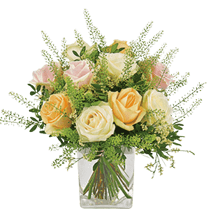 Bouquet de fleurs dans un vase