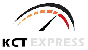 logo kct express, le premier style de transports routiers de l'entreprise